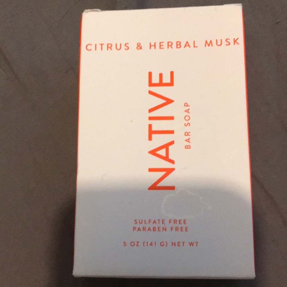 Native bar soap